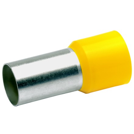 Втулочный изолир. наконечник 6мм2, длина втулки 12мм (цвет по DIN46228ч.4 - желтый)