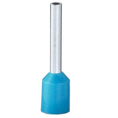 Втулочный изолир. наконечник 2,5мм2, длина втулки 12мм (цвет по DIN46228ч.4 - голубой)